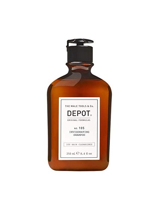 Depot BENE 105 Shampoo Rinvigorente Shampoo rinforzante contro la caduta dei capelli donna 250ml Depot www.essenzetotalstyle.com