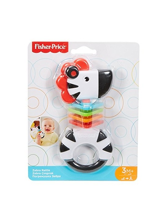 Fisher Price Fisher Price Zebra Sonaglio Giocattolo 3 Mesi