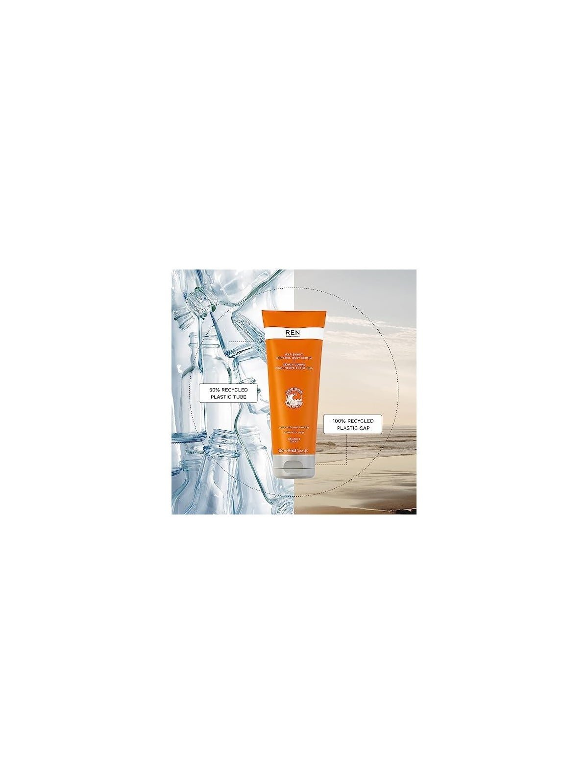 REN Aha Smart Renewal Body Serum donna 200ml
