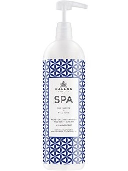 Kallos Spa Moisturizing Shower And Bath Cream for Women 1000ml
