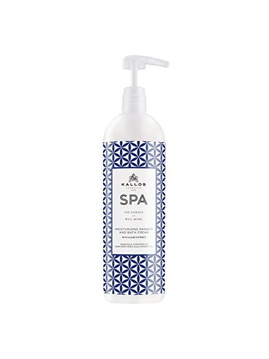 Kallos Spa Moisturizing Shower And Bath Cream for Women 1000ml