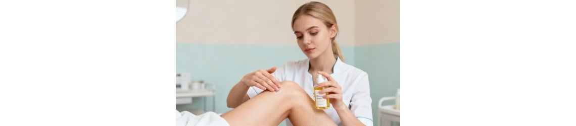 Olio dopo cera depilazione