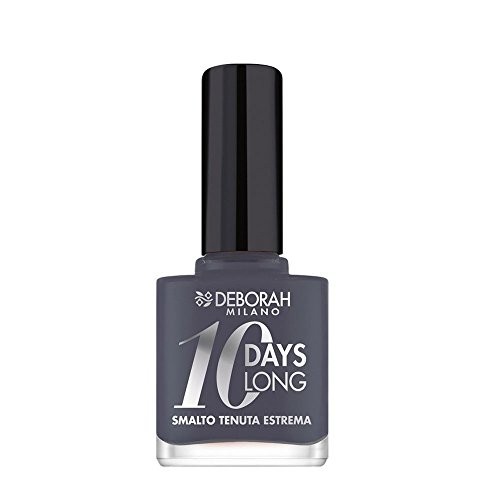 Deborah 10 Days Long Nail Polish EN888 Light Grey 11ml donna