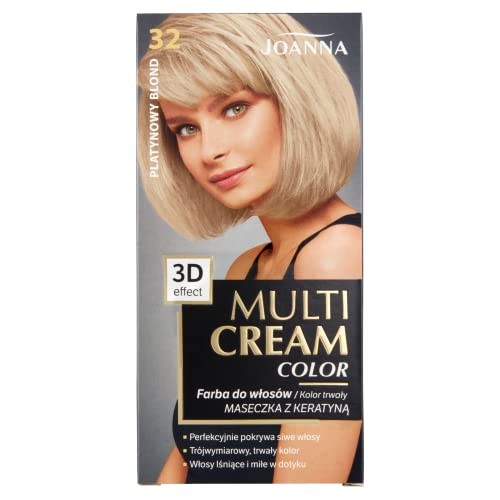 JOANNA Colore per capelli Multi Cream Color 32 Biondo Platino
