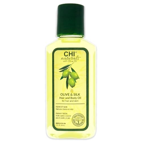 Farouk Systems CHI Olive Organics Olio per capelli e corpo di oliva e seta Olio idratante per capelli e corpo 59ml Donna