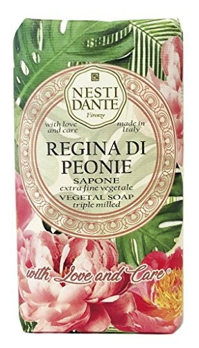 NESTI DANTE Regina Di Peonie Sapone sapone naturale da toeletta Peonia 250g