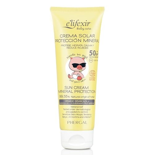 Phergal Elifexir Baby Care Crema Solar Mineral Spf50 100ml Unisex