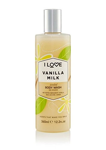 I love Gel Doccia Bagnoschiuma Latte Alla Vaniglia 360ml 360ml Donna