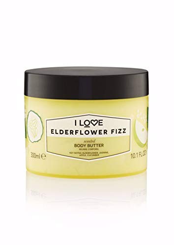 I LOVE Scented Body Butter burro corpo idratante Elderflower Fizz 300ml