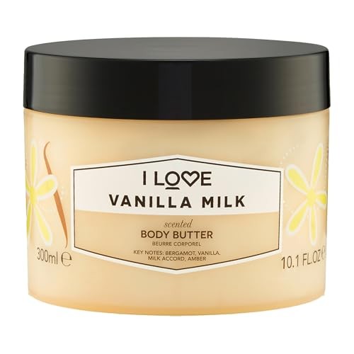 I love Burro per il corpo Latte alla vaniglia Burro per il corpo 300ml 300ml Donna