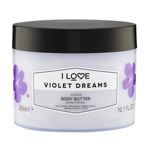 I love Violet Dreams Body Butter Burro per il corpo 300ml Donna
