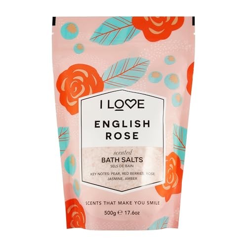 I Love Signature Collection English Rose Bath Salt 500 g unisex