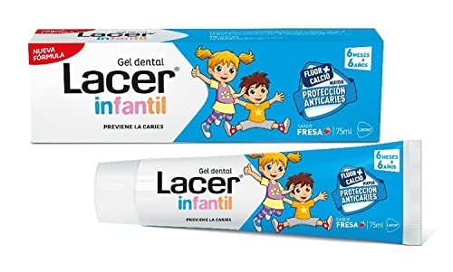 Gel Alla Fragola Per Bambini Lacers Dental 75ml Unisex