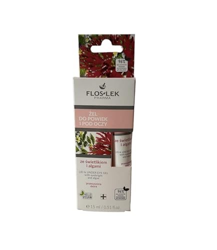 FLOSLEK Pharma Lid Under Eye Gel gel palpebre e sotto gli occhi con eufrasia e alghe 15ml