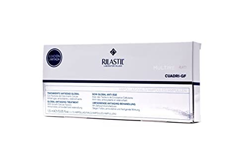 Rilastil CuadriGf Global AntiAging Treatment Ampoules 10x15ml Unisex