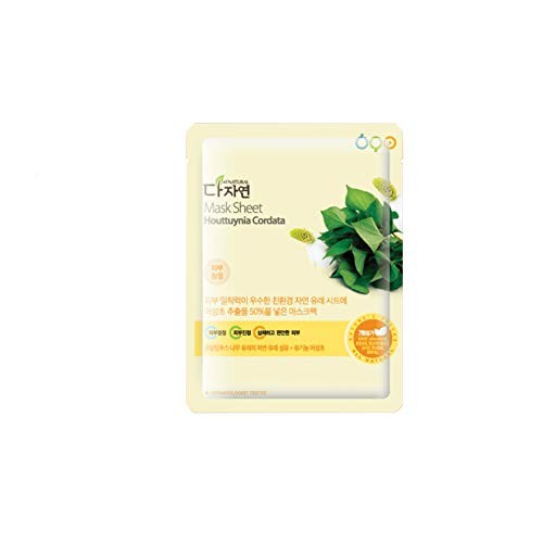 All Natural MASK SHEET houttuynia cordata 25 ml Donna