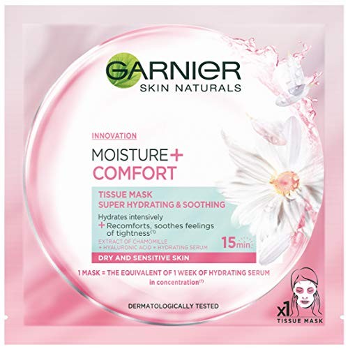 GARNIER Maschera in tessuto Moisture Comfort 32 g 280g Donna