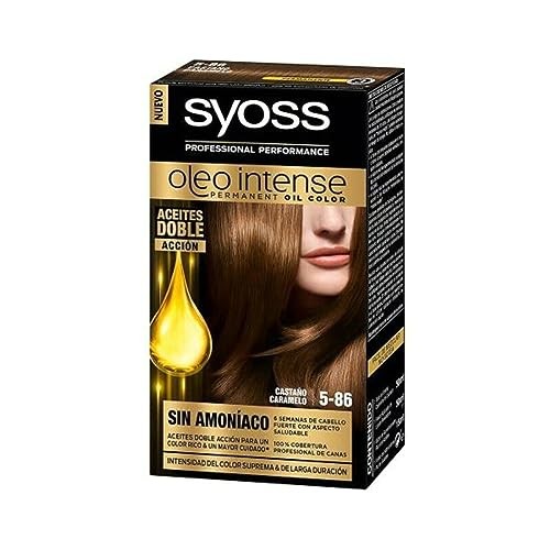 Syoss OLIO INTENSE tinte sin amoniaco 510castao claro 5 pz Donna