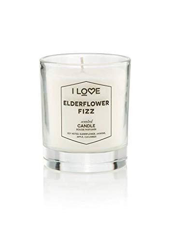 I Love Elderflower Fizz Raspberry Scented Candle 160 g unisex