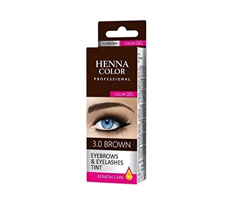 VENITA Professional Henna Color Gel colorante in gel per sopracciglia e ciglia 30 Marrone