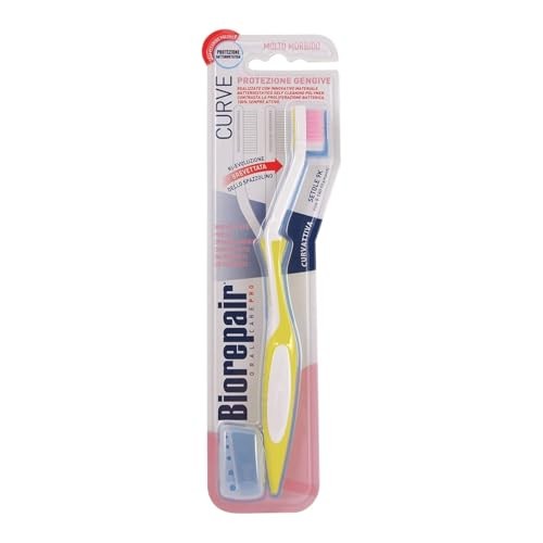 Biorepair Spazzolino Antibatterico Super Soft Spazzolino classico donna 10ks