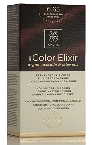 Apivita MY COLOR ELIXIR coloracin permanente 665 1 u Unisex