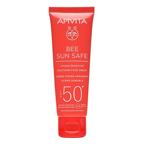 Apivita Bee Sun Safe Hydra Sensitive Soothing Face Cream SPF 50 50ml Unisex