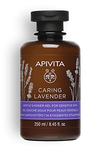 Apivita CARING LAVENDER gel de bao con lavanda 250 ml Donna