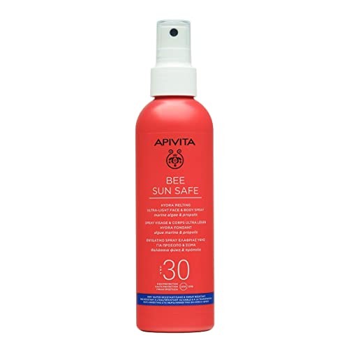 Apivita Bee Sun Safe Hydra Melting UltraLight Face Body Spray SPF30 200ml Unisex