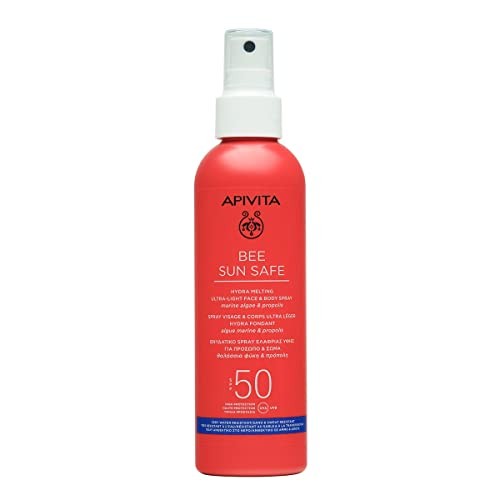 Apivita Bee Sun Safe Hydra Melting UltraLight Face Body Spray SPF50 200ml Unisex