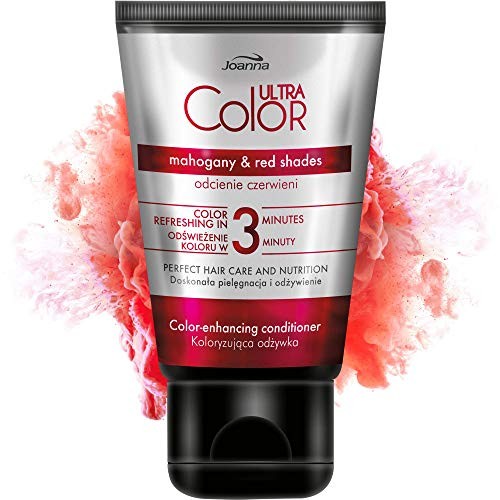 JOANNA Ultra Color balsamo illuminante color mogano e sfumature rosse 100 g