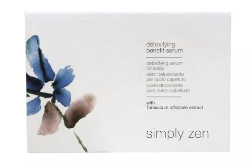 Simply Zen Detoxifying Leave In Scalp Treatment Serum For Detoxing 12 pcs 5ml donna