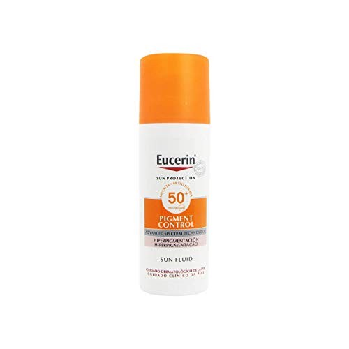 Eucerin Sun Protection Fluid Pigment Control Spf50 Hyperpigmentation Skins 50ml Unisex