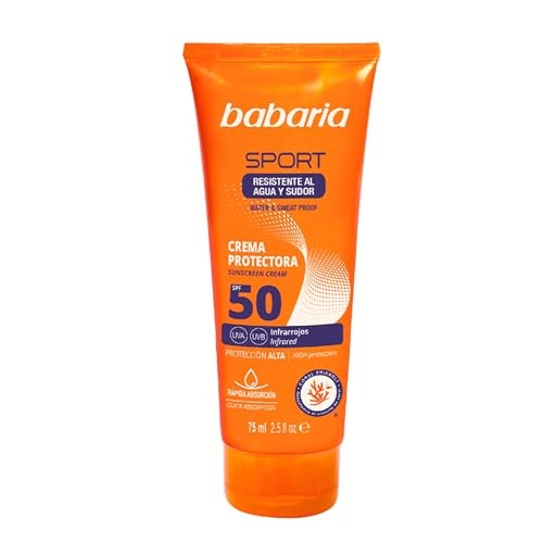 Babaria SOLAR SPORT crema solar waterproof SPF50 75ml unisex 75ml