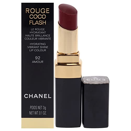 Chanel Rouge Coco Flash Lipstick Rossetto lucido idratante 3 g 92 Amore Donna