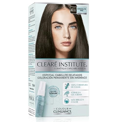 Clear Institute COLOUR CLINUANCE cabellos delicados 401chocolate frio 1 u Donna