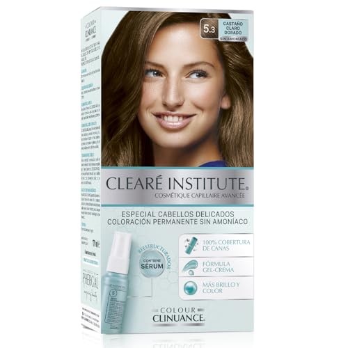 Clear Institute COLOUR CLINUANCE cabellos delicados 53castao claro dorado 1 u Donna
