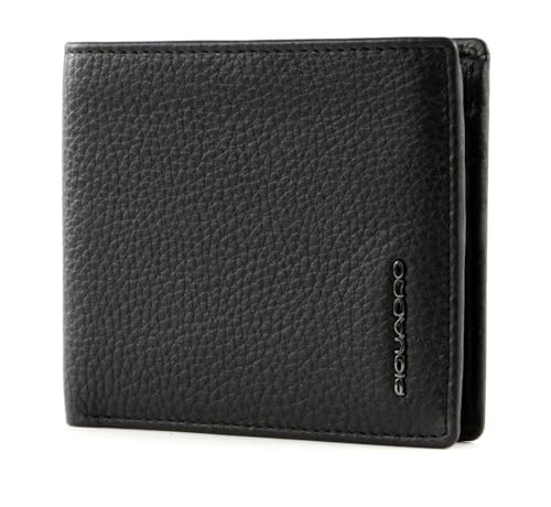 Piquadro Piquadro Leather Wallet Blue uomo