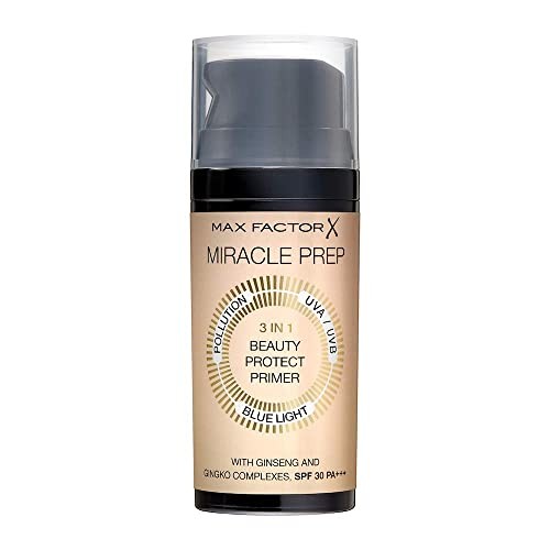 Max Factor Miracle Prep SPF 30 3in1 Protezione Bellezza Primer Base Makeup 30 ml donna