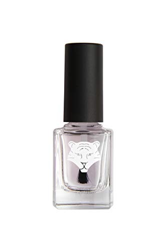 All Tigers Natural Vegan Base Top Coat Nail Polish 190 Punch The Air 11ml donna