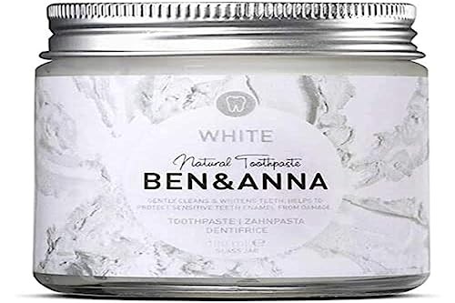 BEN ANNA Dentifricio Naturale dentifricio sbiancante naturale Bianco 100ml