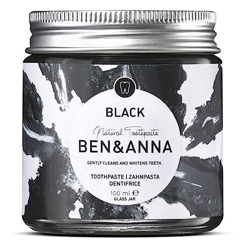 BEN ANNA Dentifricio Naturale dentifricio sbiancante naturale Nero 100ml