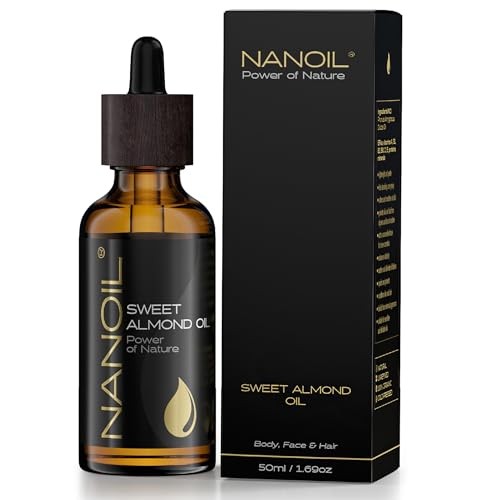 Nanoil Sweet Almond Oil olio per tutti i tipi di capelli 50ml donna