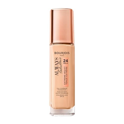 Bourjois ALWAYS FABULOUS 24H foundation 110light vanilla donna