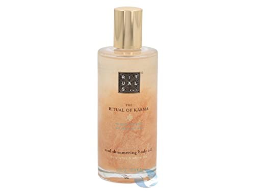 Rituals Karma Shimmering Body Oil 100ml Lotus Flower & White Tea