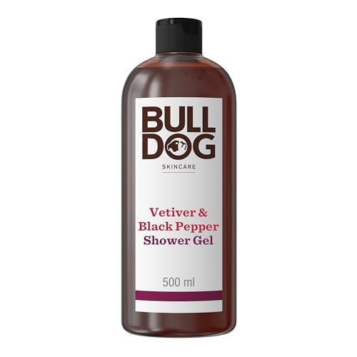 Bulldog Gel Doccia Vetiver e Pepe Nero Gel doccia uomo 500ml