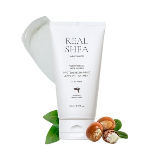 Rated Green REAL SHEA protein recharging leave in treatment 150ml donna 150ml