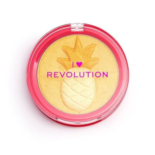 I Heart Revolution Fruity Highlighter Powder Pineapple 91 g donna