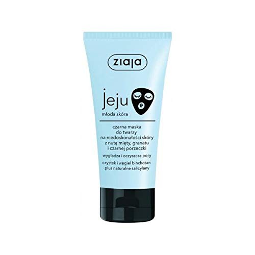 Ziaja Jeju Black Face Mask Maschera nera per le imperfezioni 50ml Donna