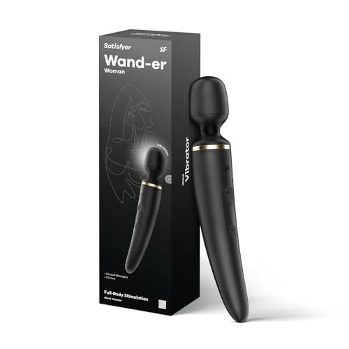 Satisfyer wander women masajeador vibrador negro negro 1un unisex